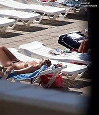 Hot bikini pics with sexy girls with nude titties