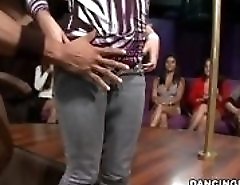 And the boys are too happy to have their dick in and out of brand new beautiful women mouths