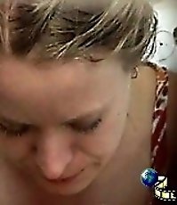 Shaven snatches of pissing women spycammed in loo