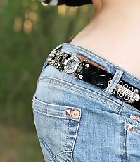 Sexy skin tight jeans on cutest gals